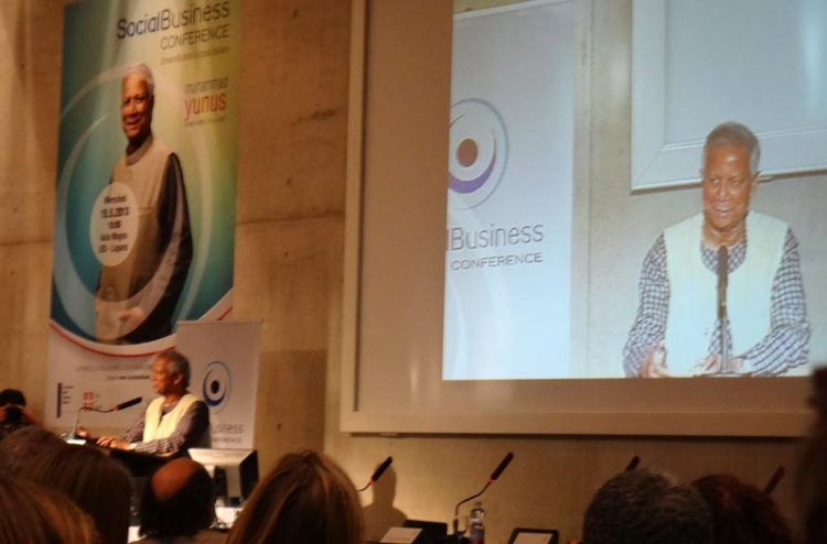 yunus social business conference 2013